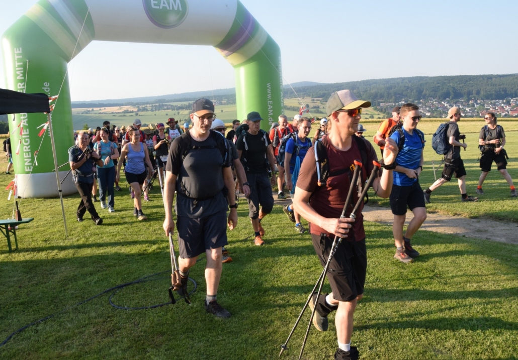 03 Start GrimmSteig Classic über 85 km bei der Königs-Alm